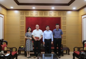 French Embassy in Vietnam - a bridge towards cooperation  between VNU-USSH and major universities in France