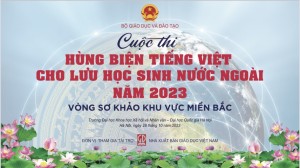 36 đội thi sẽ tranh tài tại Vòng Sơ khảo khu vực phía Bắc Cuộc thi Hùng biện tiếng Việt cho lưu học sinh nước ngoài tại Việt Nam năm 2023 tại VNU-USSH ngày 28/10