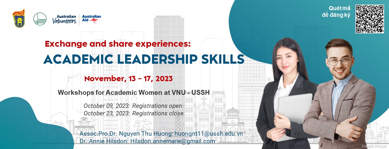 Workshops for Academic Women at University of Social Sciences and Humanities, Vietnam National University of Hanoi