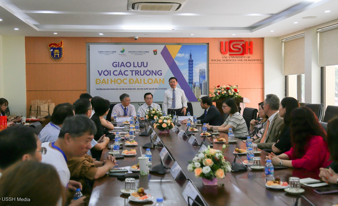Comprehensive cooperation agreement between VNU-USSH and universities in Taiwan